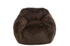 Fauteuil Polyester Marron | Bela