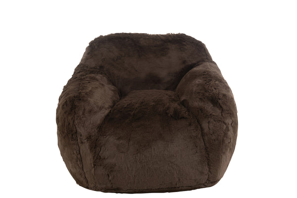 Fauteuil Polyester Marron | Bela