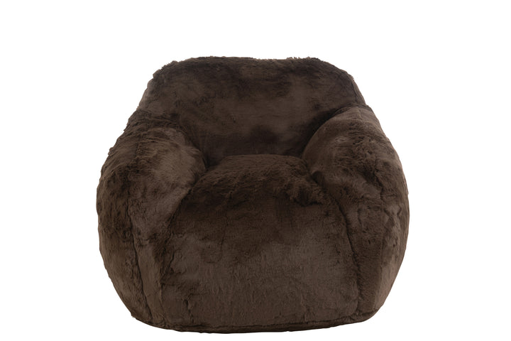 Fauteuil Polyester Marron | Bela