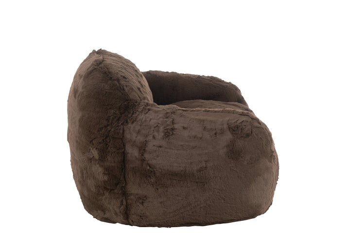 Fauteuil Polyester Marron | Bela