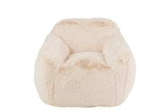 Fauteuil Crème Petit Polyester | Vola