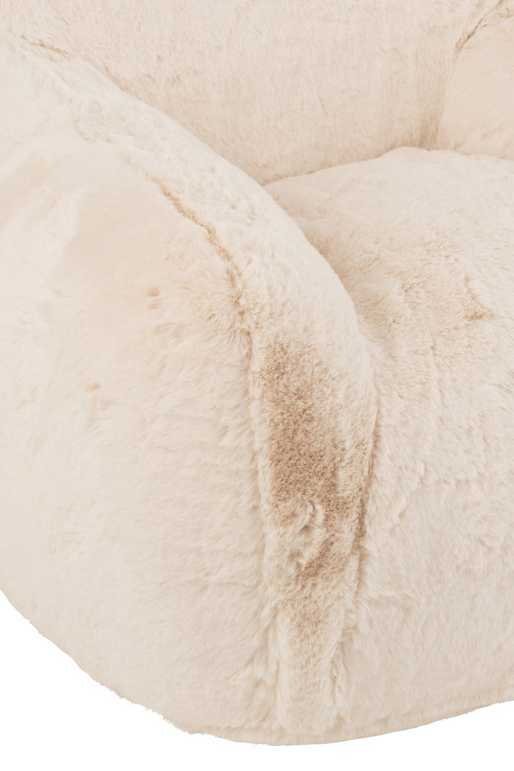 Fauteuil Crème Petit Polyester | Vola