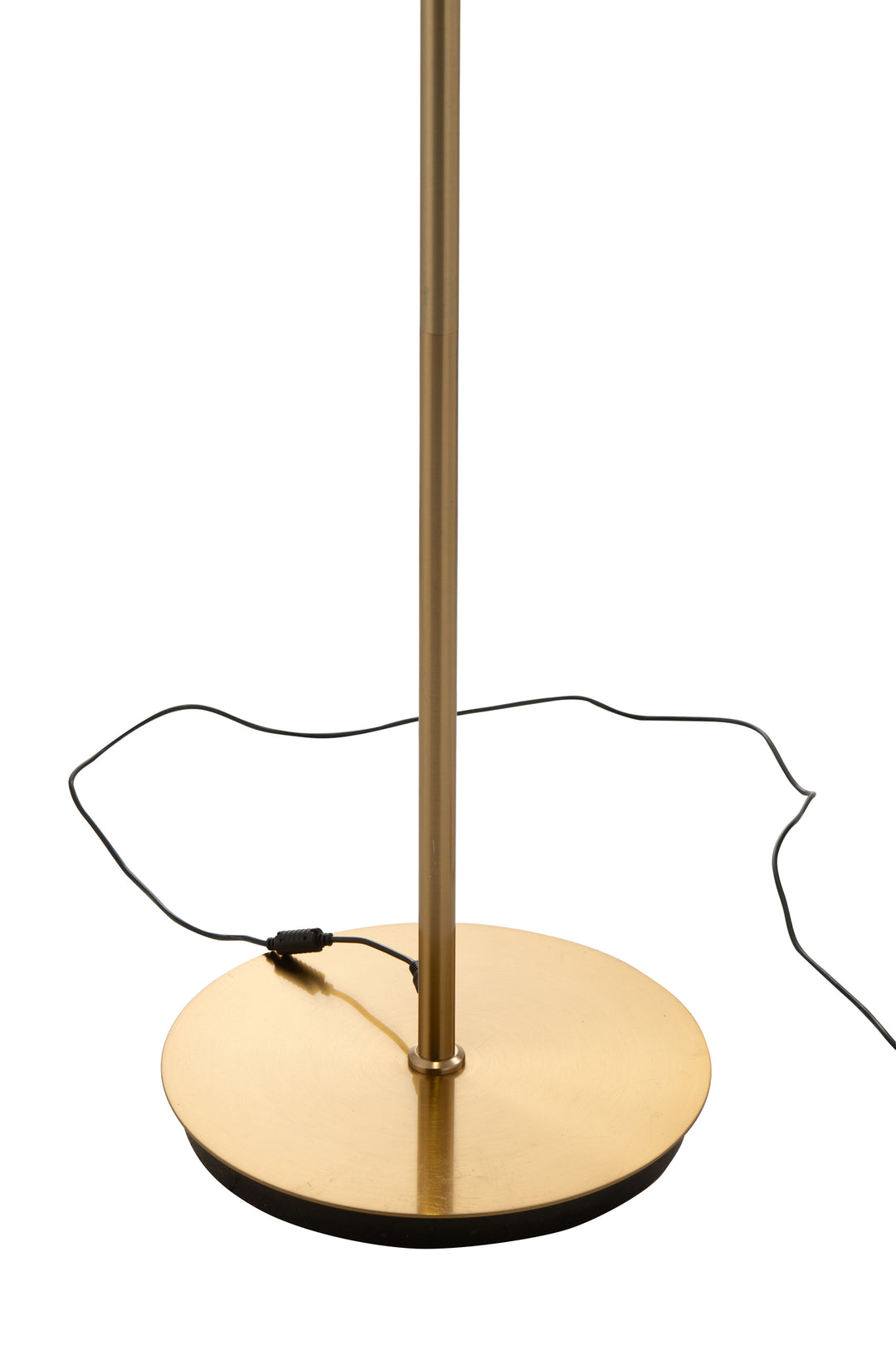 Lampe Sol LED Verre Marron