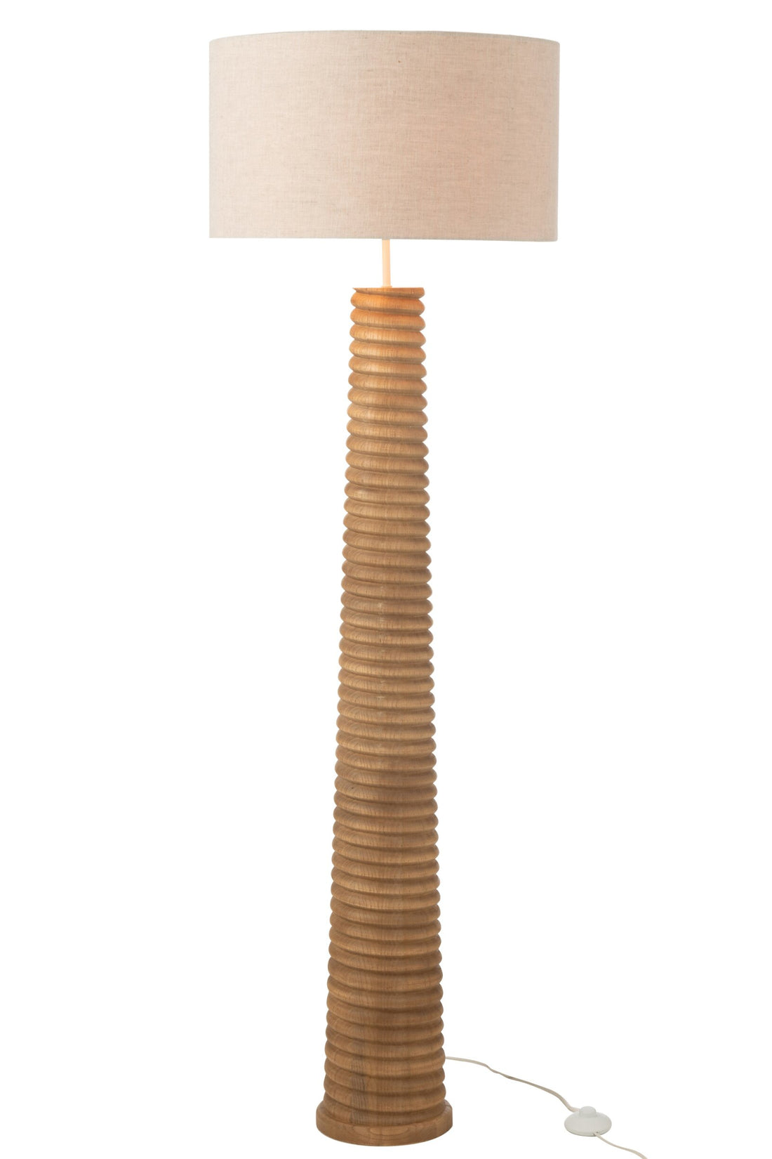 Lampadaire Filetage en bois d'ailante