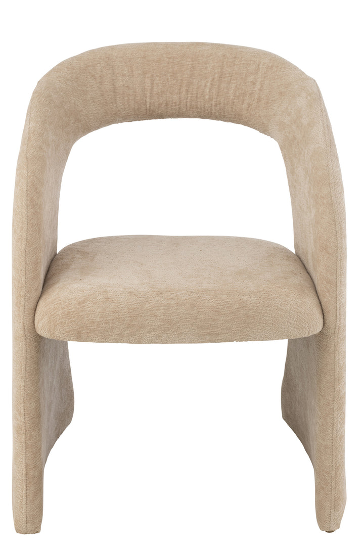 Chaise Beige Anis Textile | Hira