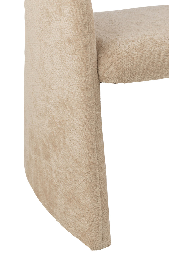 Chaise Beige Anis Textile | Hira