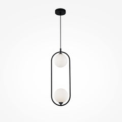 Ring Suspension luminaire noir