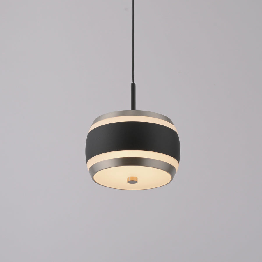 Suspension Pure Falling Rings noire, P 13 cm