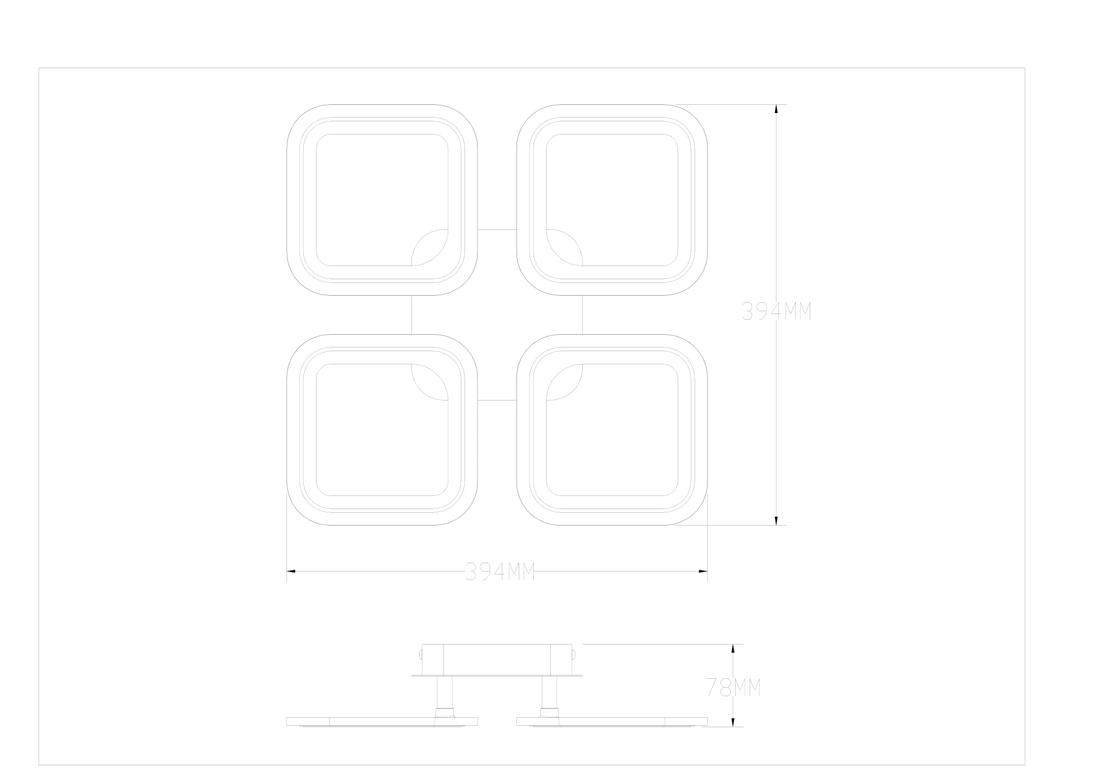 Plafonnier LED | Stellar