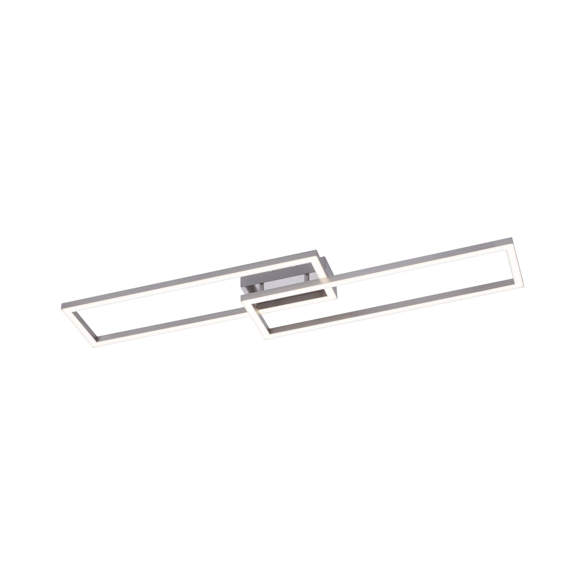Plafonnier Lolasmart-Maxi acier, L 26 cm