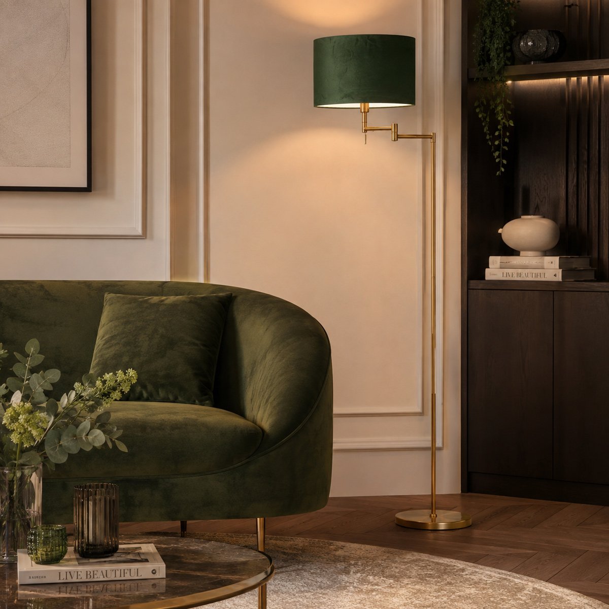 Lampadaire Bella bronze