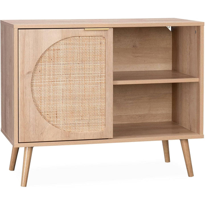 Buffet Rangement Bois Cannage | Designix - 3333    - https://designix.fr/