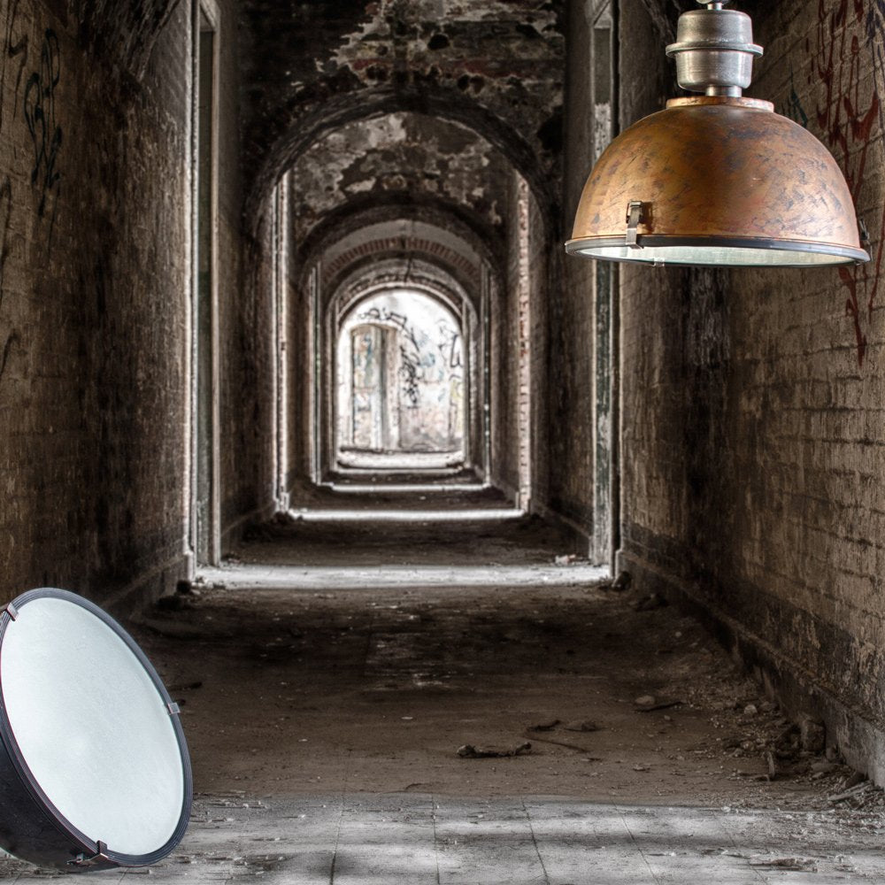 Suspension luminaire Bikkel marron