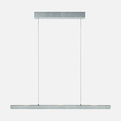 Lampe barre led linéaire 160 cm en acier champagne à capteur de geste, salle à manger | Fluxy