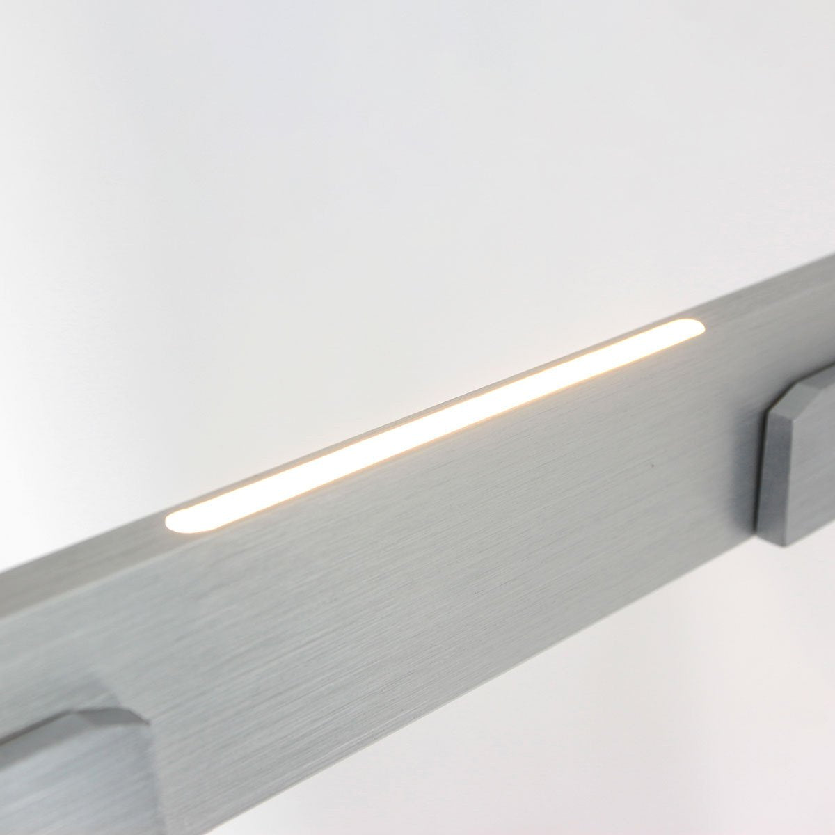 Suspension luminaire Bloc argenté
