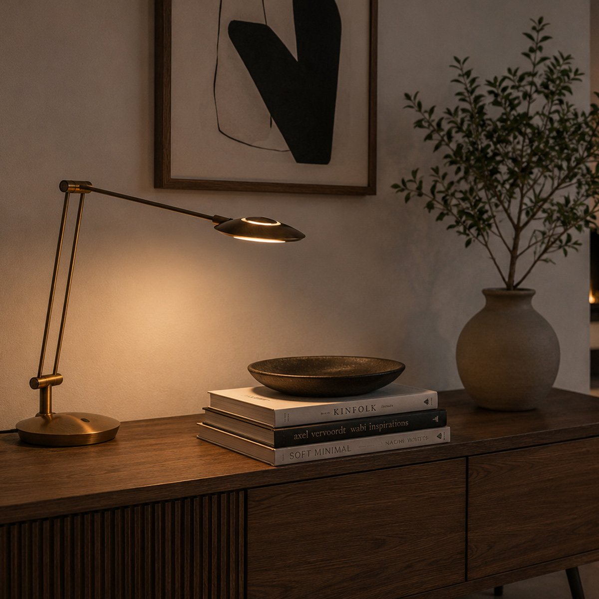 Lampe à poser Zenith2 bronze