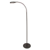 Lampadaire Platu marron