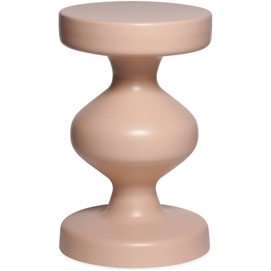 Alice'S Home - Table D'Appoint. Bout De Canapé. Table De Chevet En Métal. Rose. Hawa Ø29.5 X H 47Cm | Designix - Amazon    - https://designix.fr/