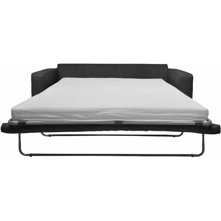 Alice'S Home - Canapé Lit 3 Places Anthracite Avec Matelas 12Cm D'Épaisseur. Fabriqué En France | Designix -     - https://designix.fr/