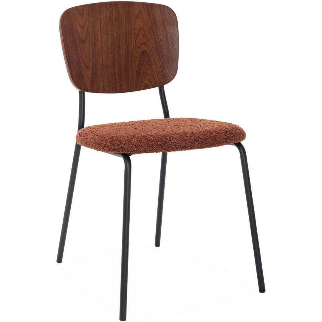 Chaises Bouclette Peuplier Noir | Designix - 3333    - https://designix.fr/