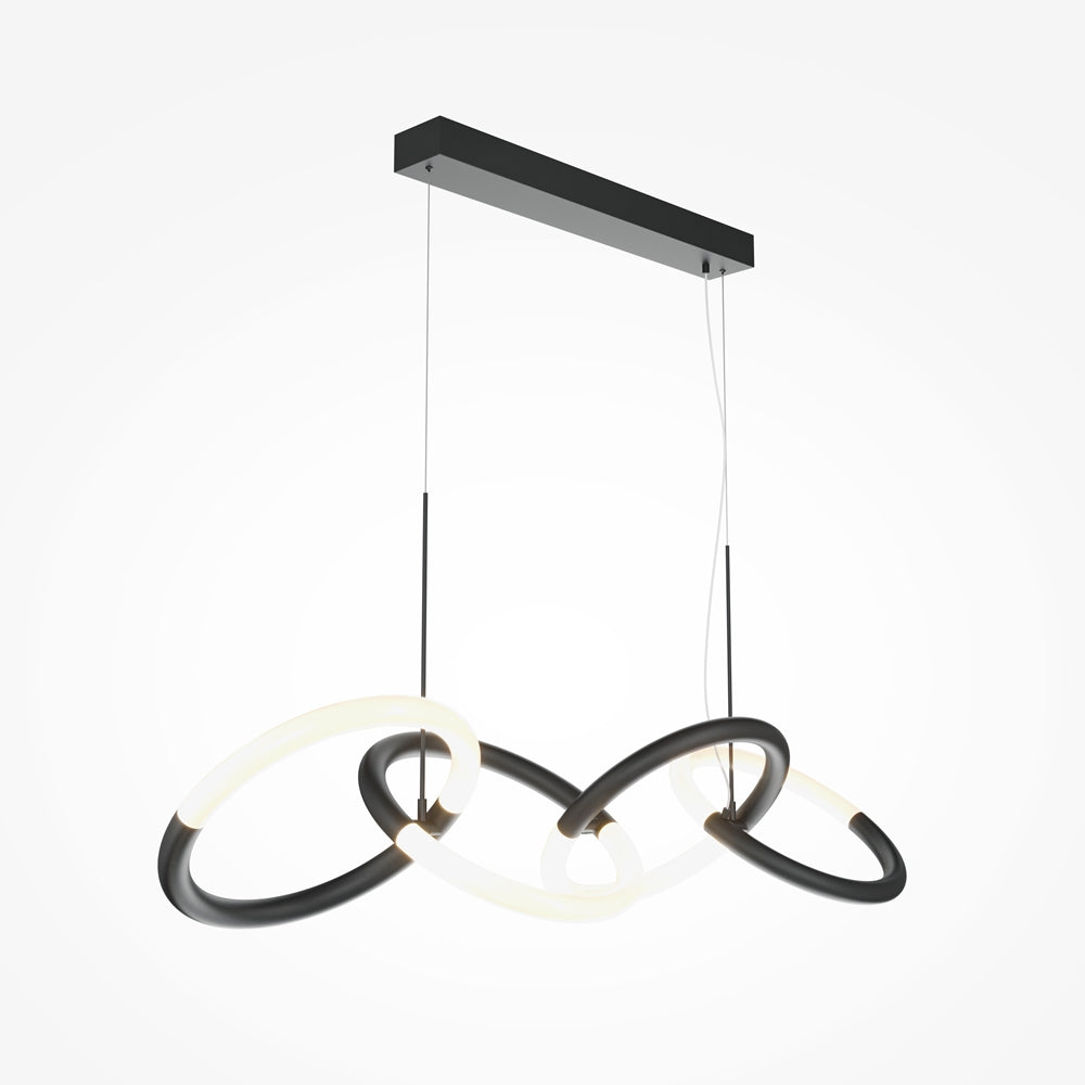 Node Suspension luminaire noir