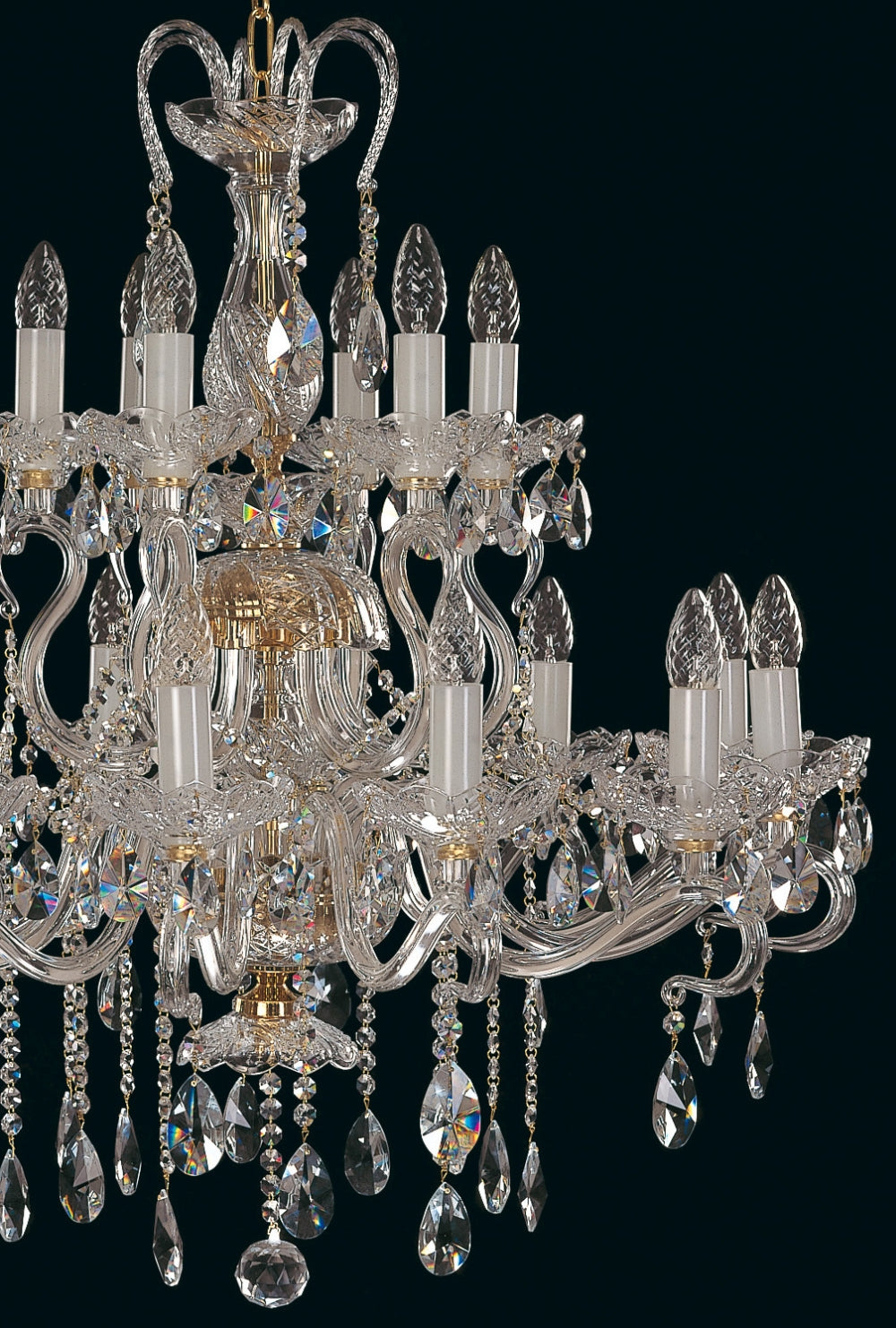 Lustre en cristal taille EL6611819