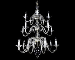 Lustre en verre transparent LW513200100G