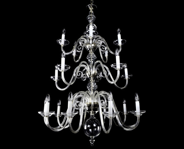 Lustre en verre transparent LW513200100G