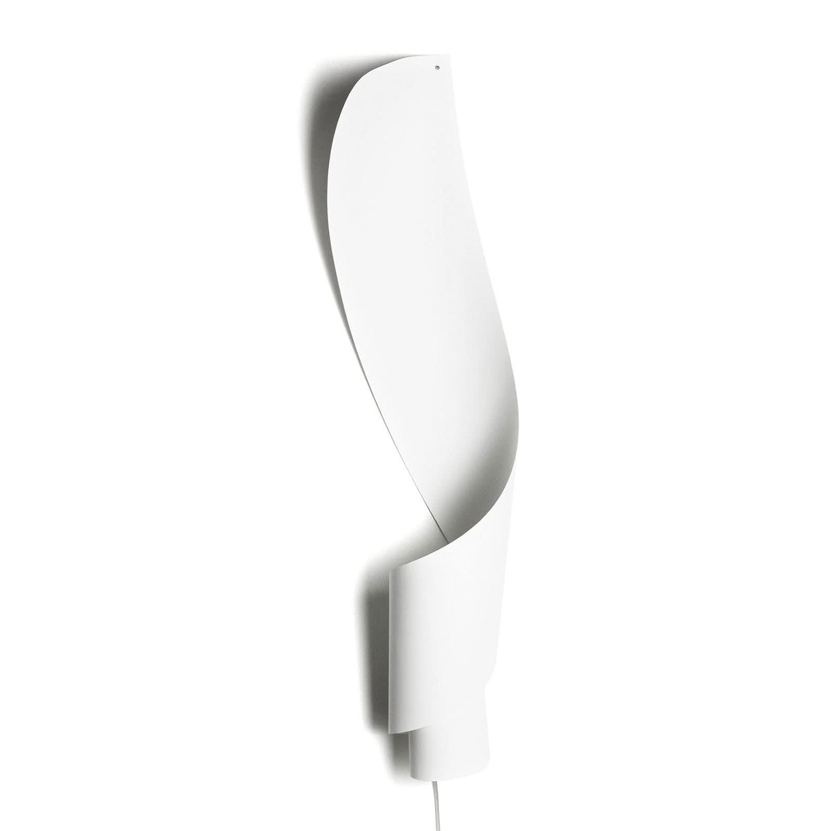 Applique murale Oop's 1 en papier, blanc, hauteur 130 cm