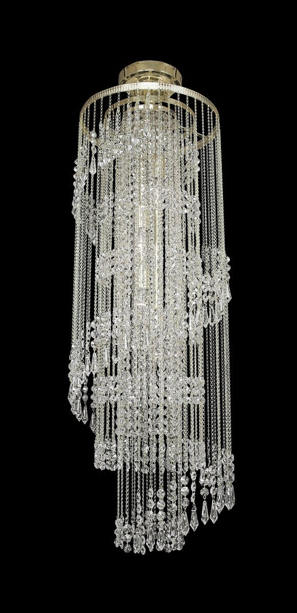 Suspension spirale en cristal TX504000004
