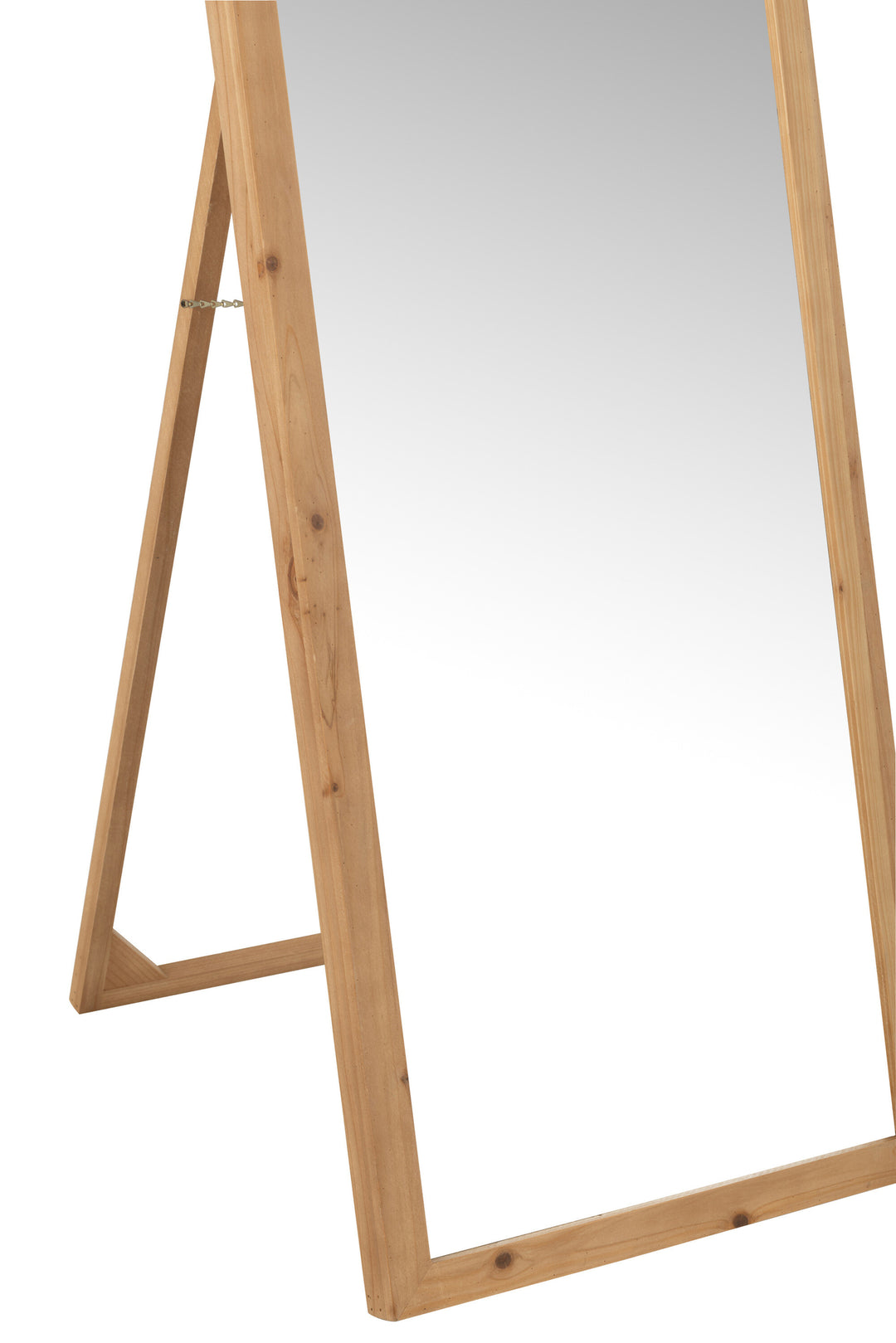 Miroir Pieds Bois Naturel