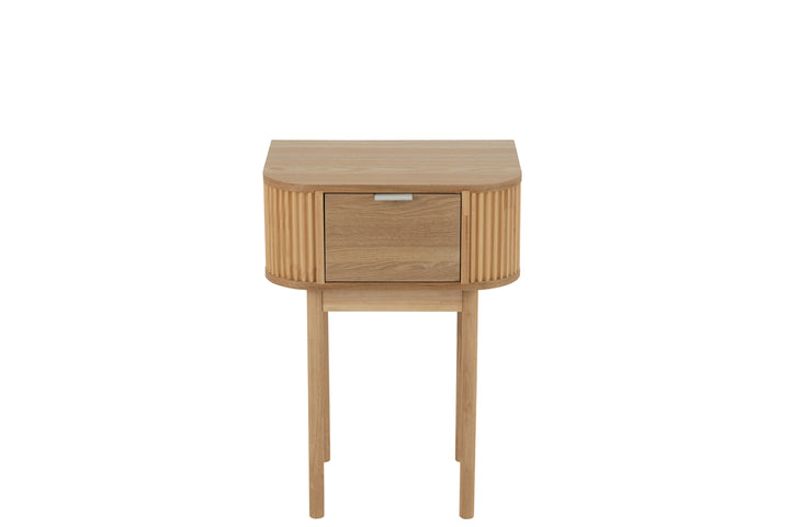 Table Nuit Bois Arrondi