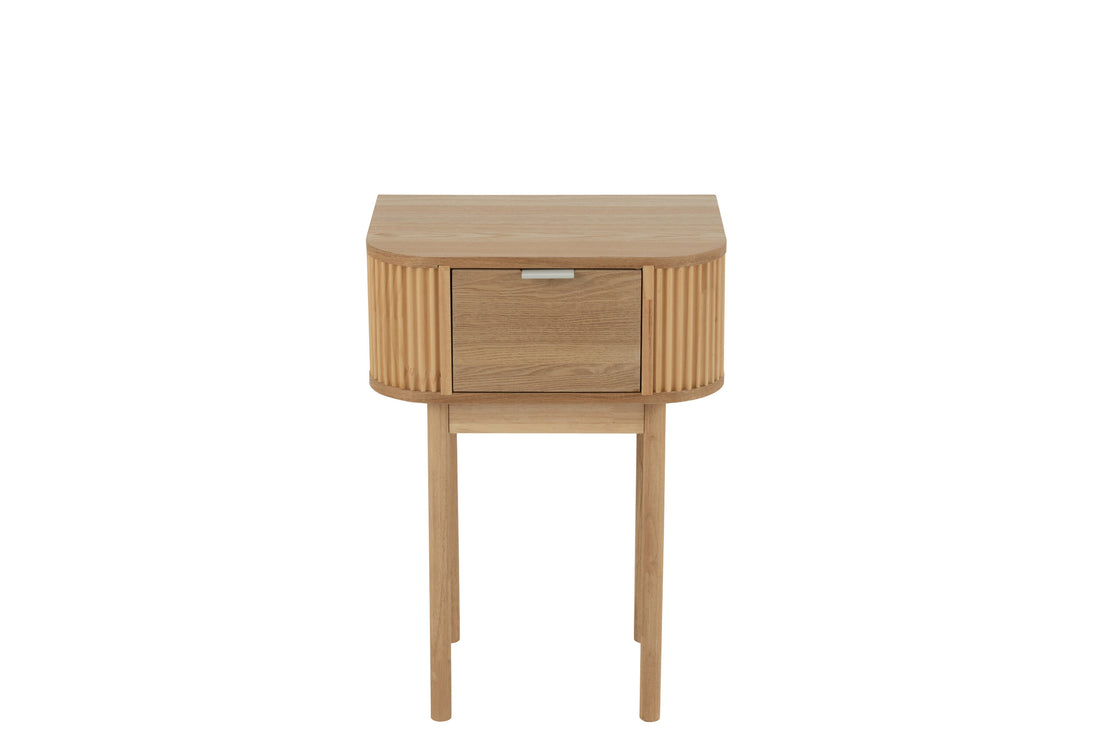 Table Nuit Bois Arrondi