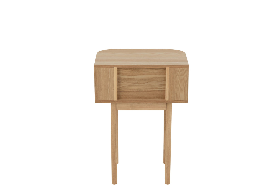 Table Nuit Bois Arrondi