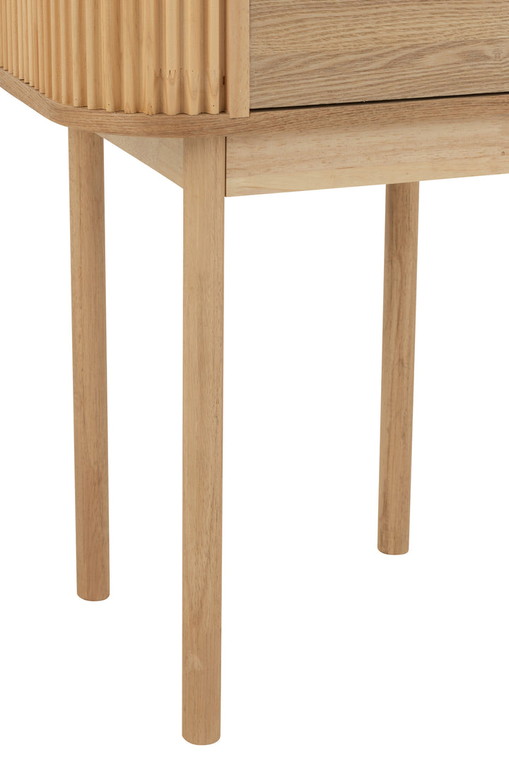 Table Nuit Bois Arrondi