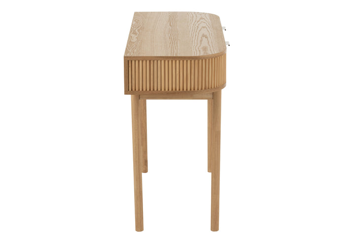 Console MDF Bois Pin Naturel