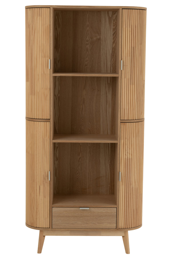 Étagère Arrondie Bois Naturel