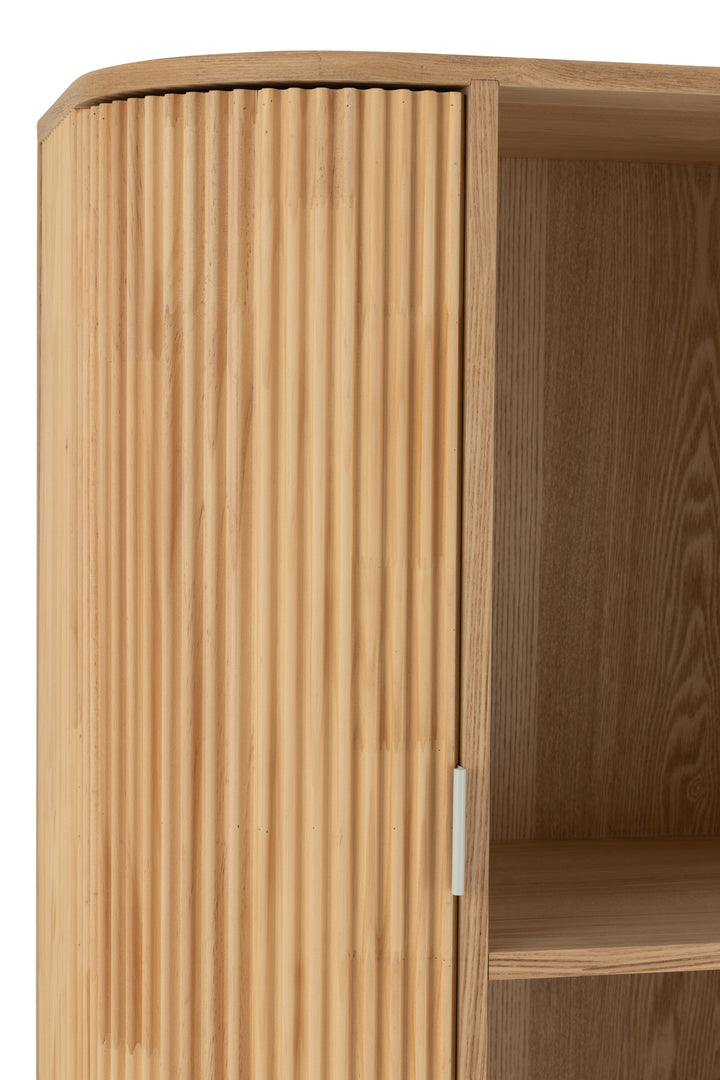 Étagère Arrondie Bois Naturel