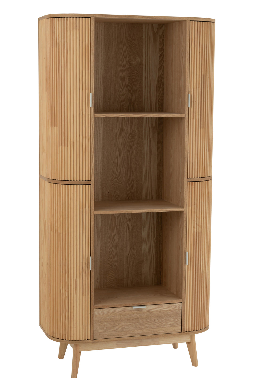 Étagère Arrondie Bois Naturel