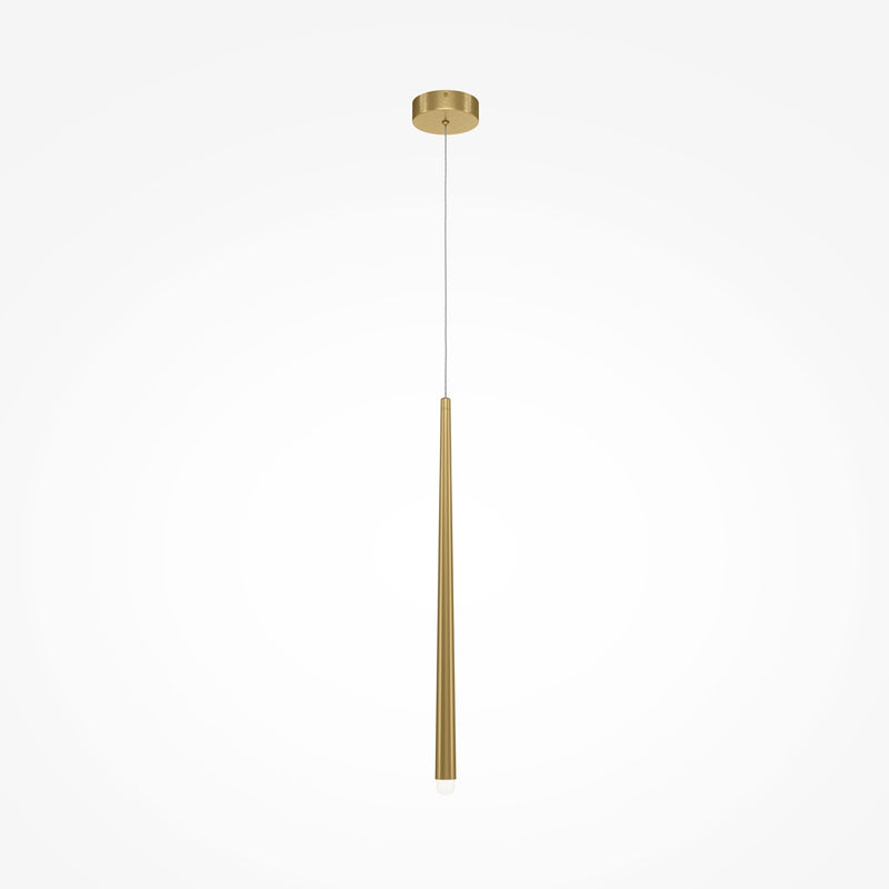 Cascade Suspension luminaire doré
