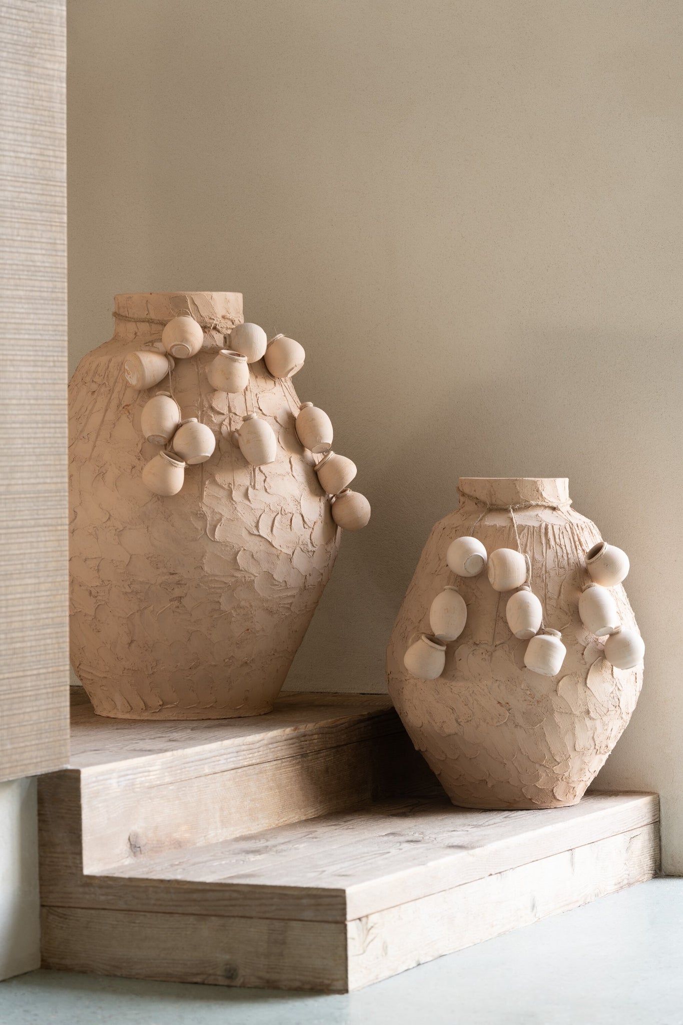 Pots Suspendus Argile Naturelle