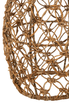 Table Fer Feuille Bananier Naturelle