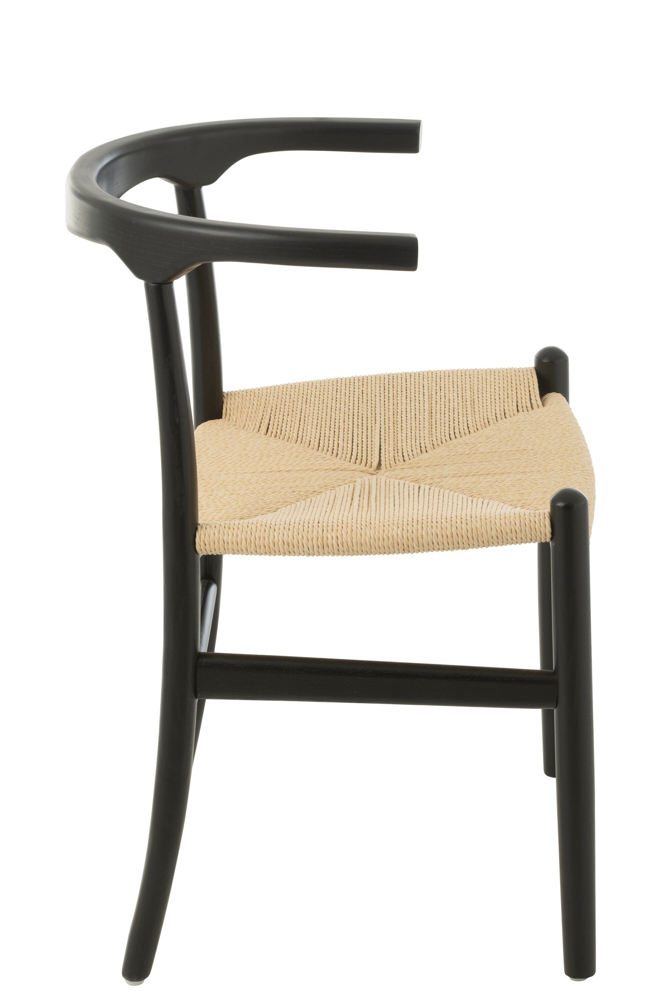 Chaise Hêtre Corde Noire | Tory