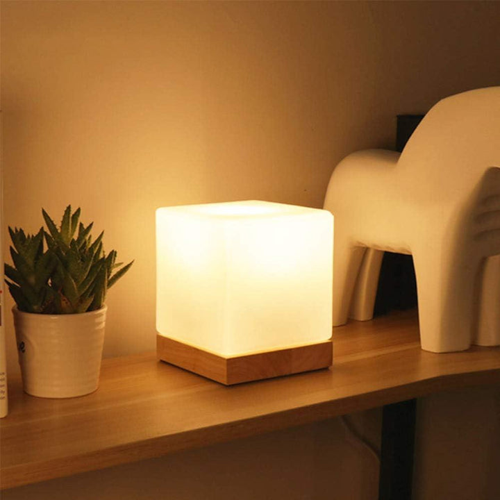 Lampe de Chevet Veilleuse Carré | Douceur Luminique | Designix - Lampe de chevet    - https://designix.fr/