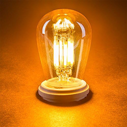15 Grosses Ampoules LED Filament Dimmable Blanc Chaud | Designix - Ampoules LED    - https://designix.fr/