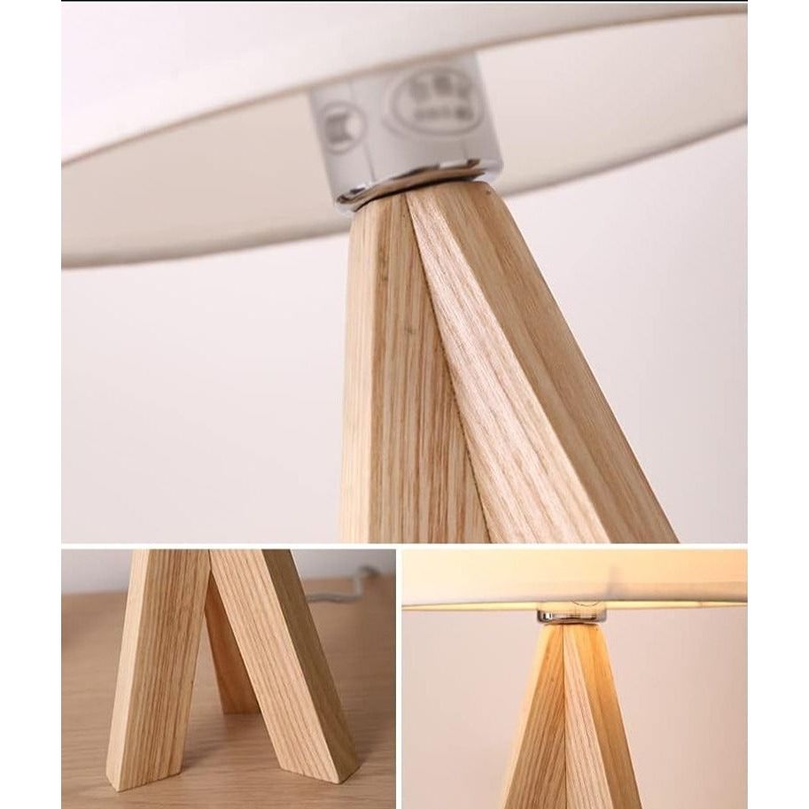 Lampe de Table Bois | Sérénité Naturelle | Designix - Lampe de chevet    - https://designix.fr/