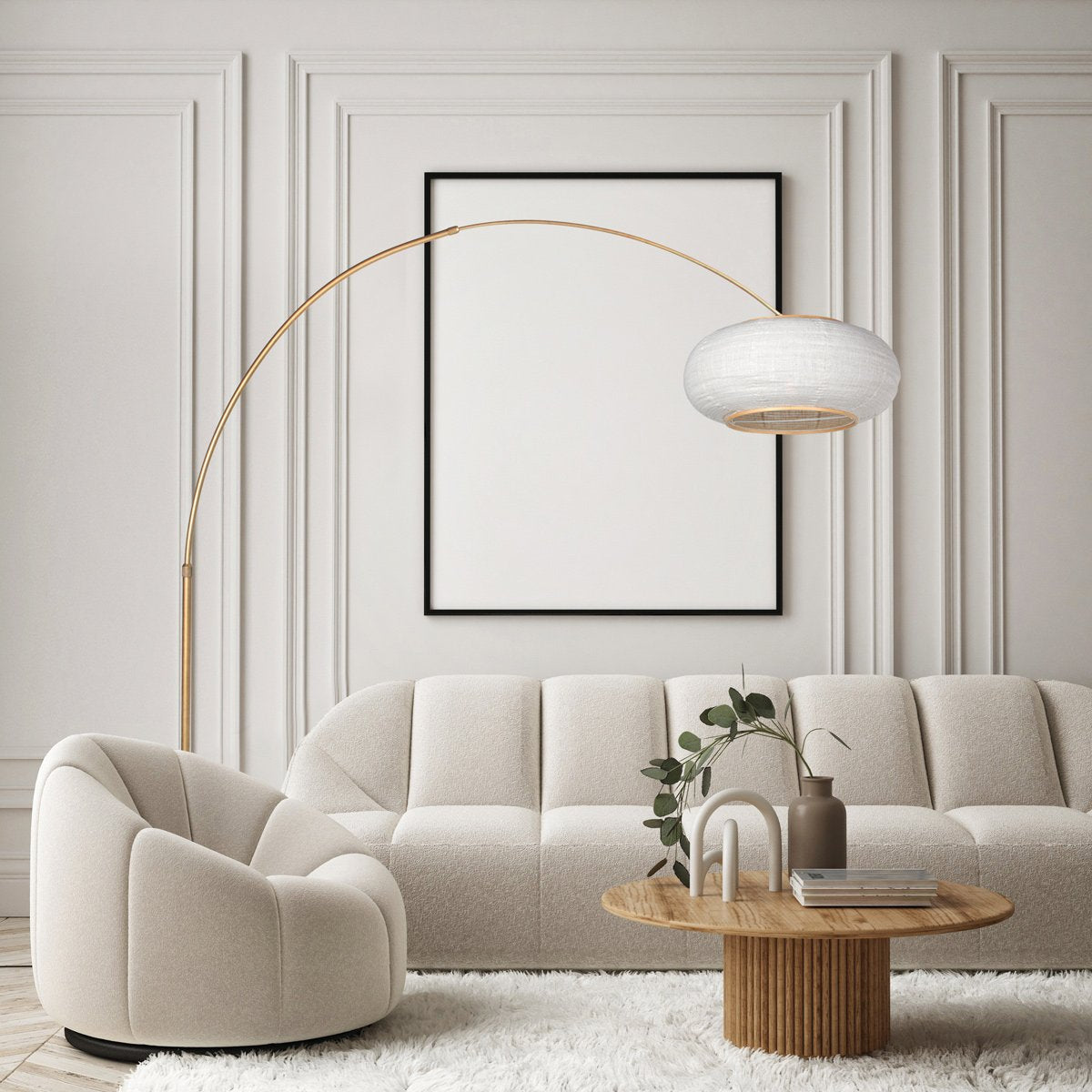 Lampadaire Silva-Alba bronze