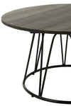 Table Zoa Acier Polyéthylène Noir