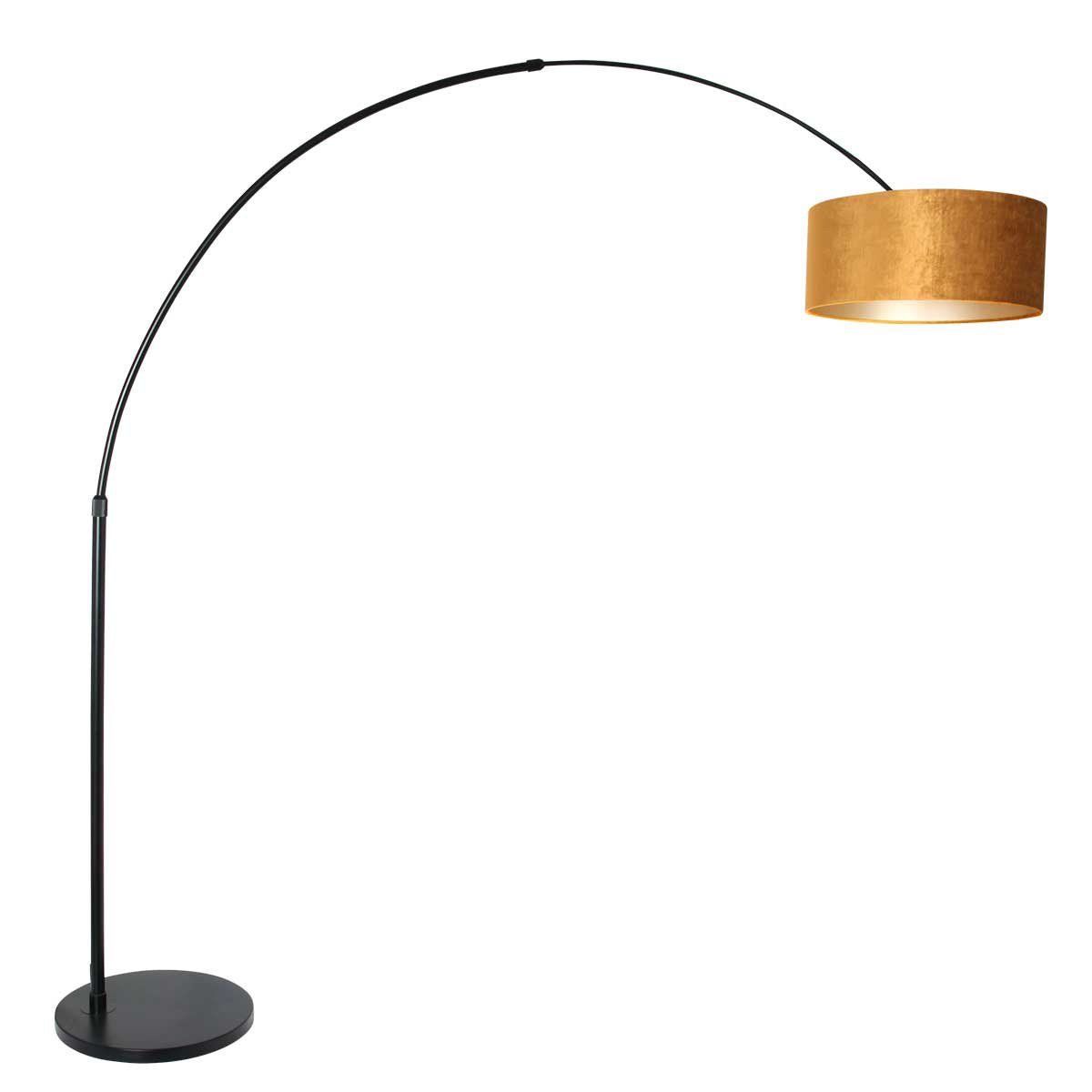 Lampadaire Sparkled Light noir