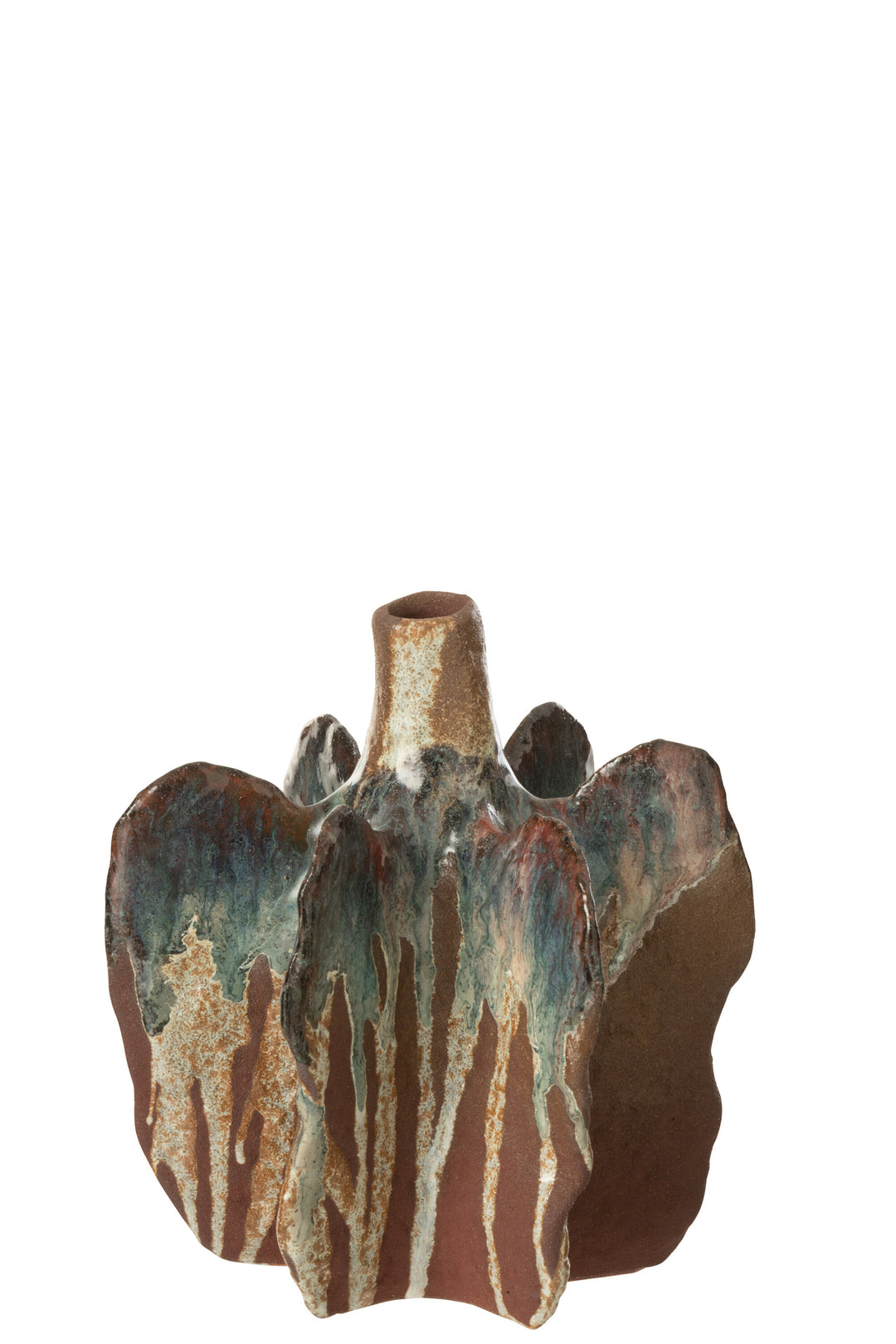 Vase Céramique Rouille Moyen